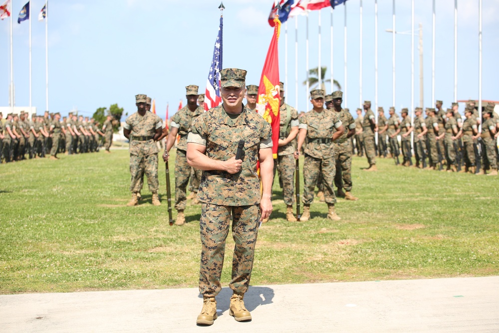 MCIPAC sergeant major relief and appointment ceremony