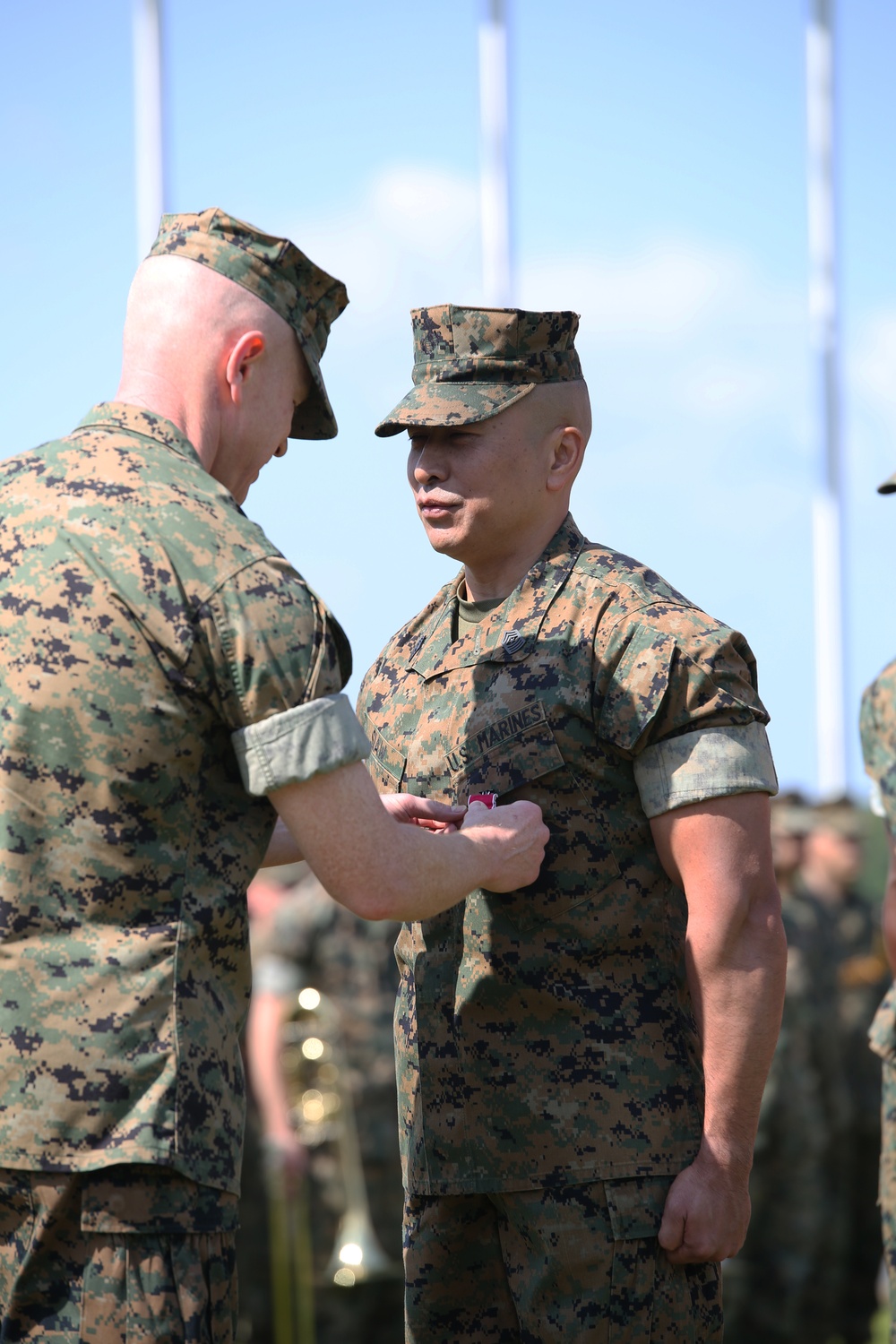 MCIPAC sergeant major relief and appointment ceremony