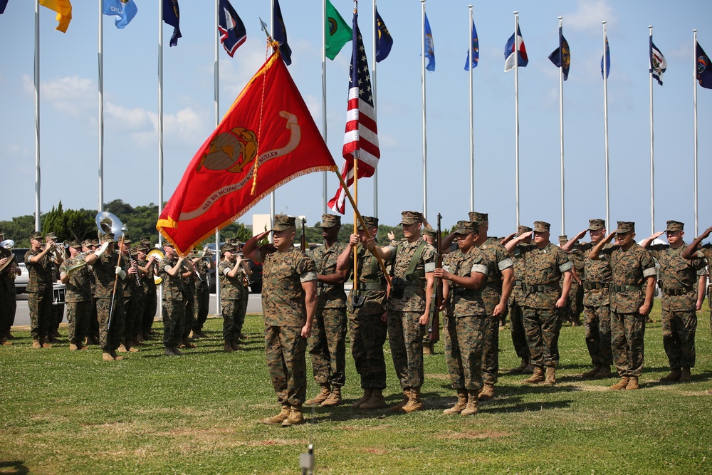 MCIPAC sergeant major relief and appointment ceremony