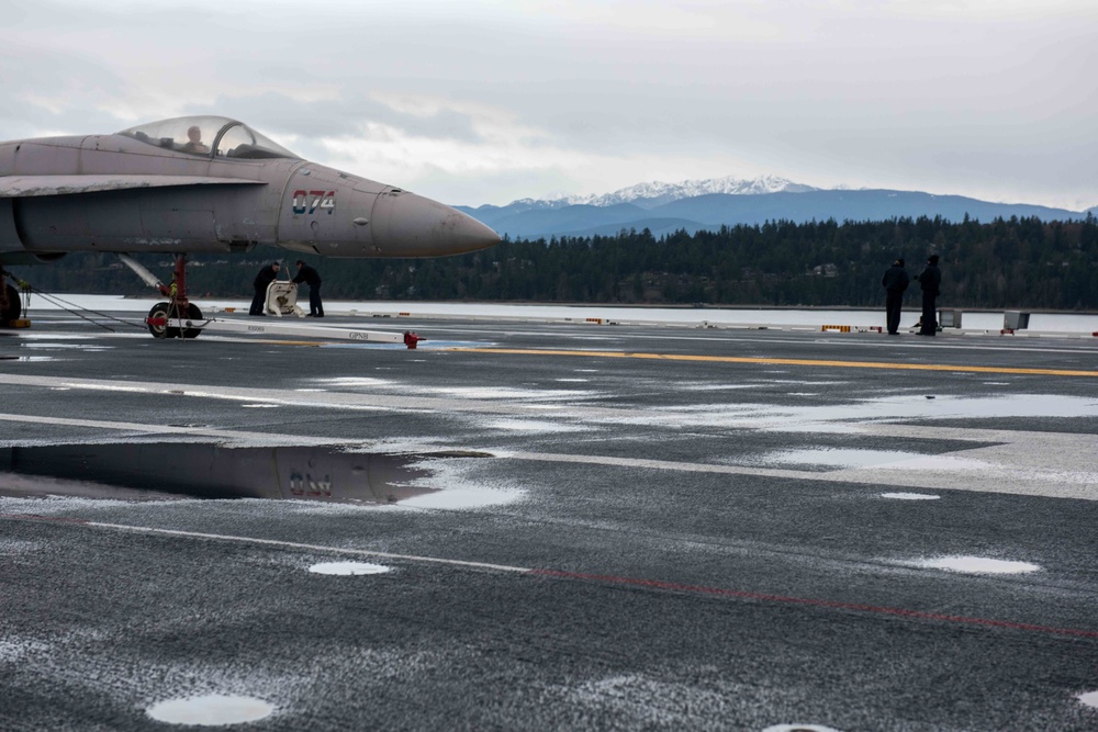 John C. Stennis Departs From NAVMAG II