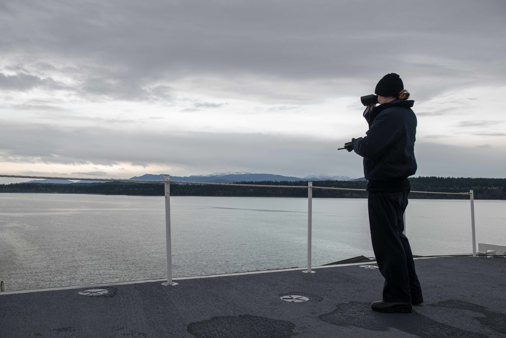 John C. Stennis Departs From NAVMAG II