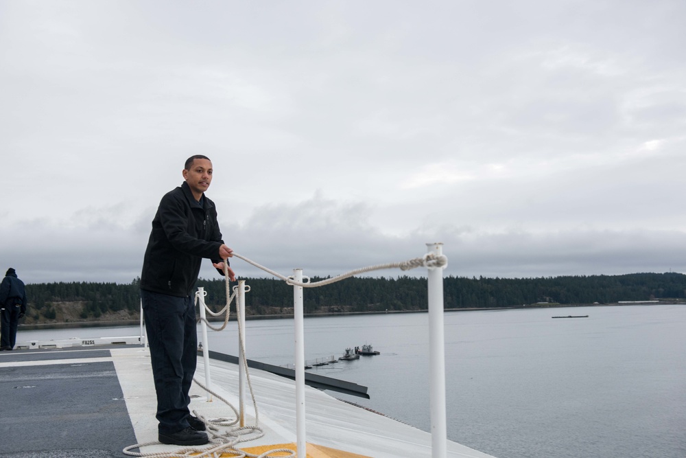 John C. Stennis Departs From NAVMAG II