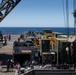 U.S. Navy Sailors prepare flight deck