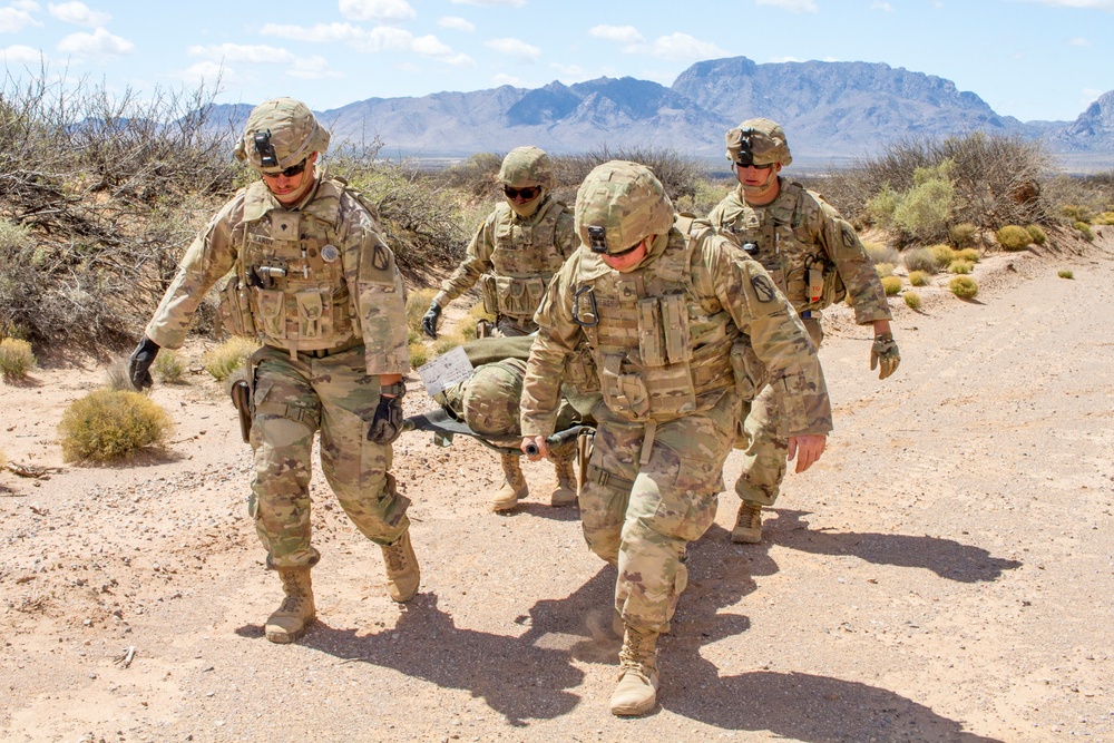 Medics Conduct CASEVAC Training - 155ABCT