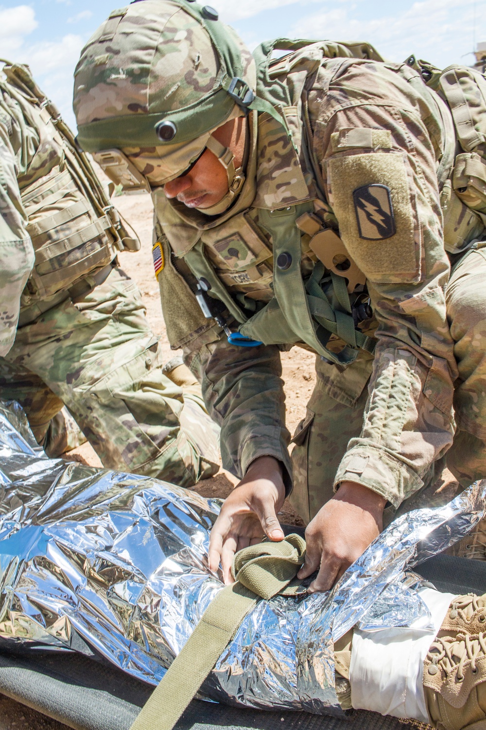 Medics Conduct CASEVAC Training - 155ABCT