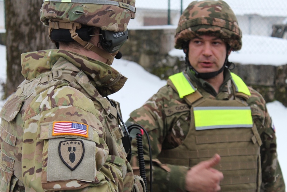 Knights, Slovenians build NATO Alliance through Vanguard 360 exercise