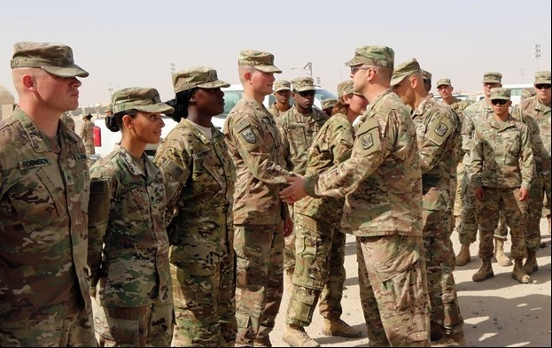 First Basic Leader Course rotation of 2018 in Kuwait graduates 10 Army soldiers