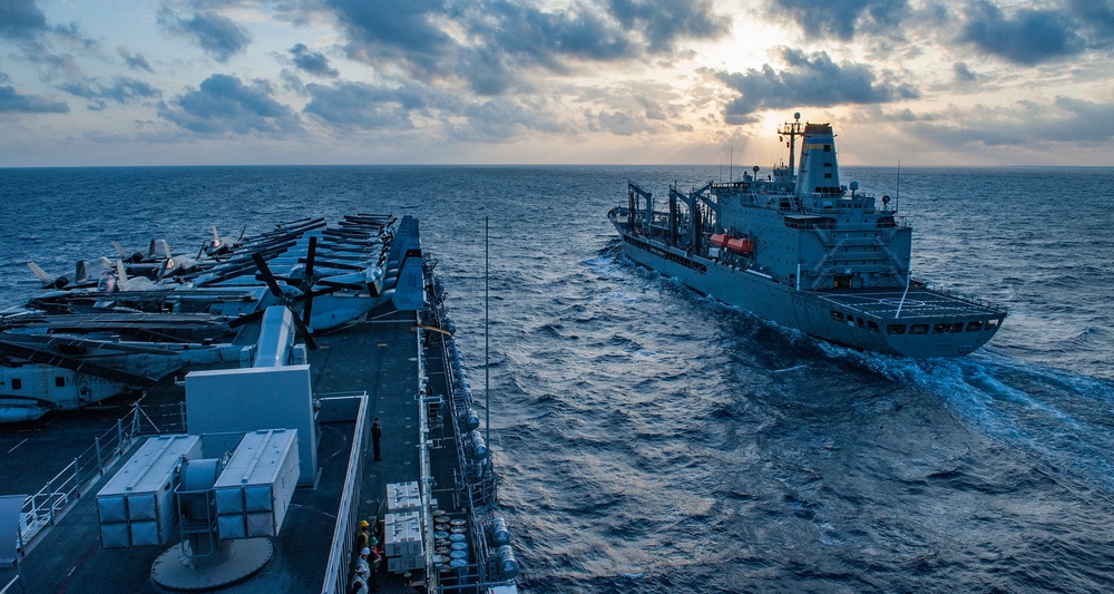 The Wasp Expeditionary Strike Group is conducting a regional patrol in the Indo-Pacific region.