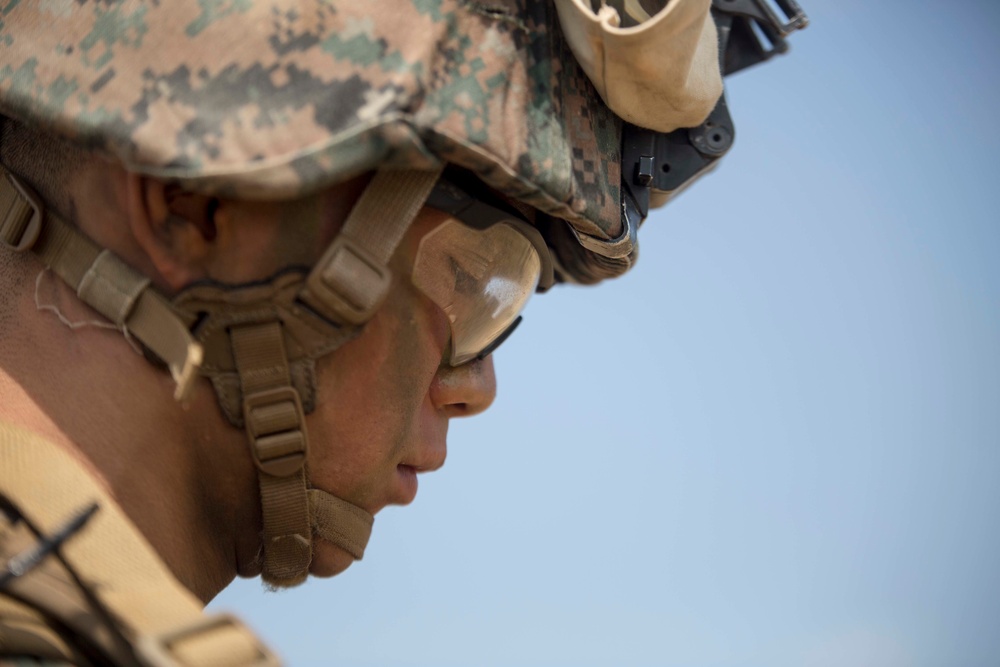 Alpha Co. conducts helo-borne raid on Ie Shima Island