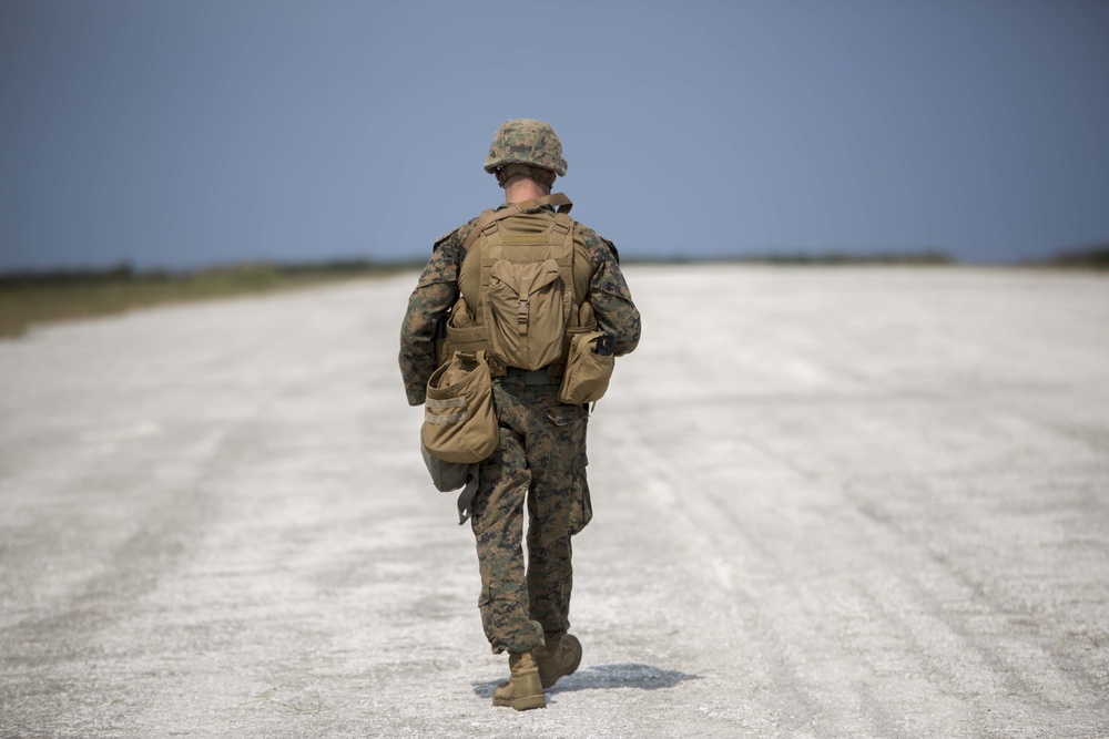 Alpha Co. conducts helo-borne raid on Ie Shima Island