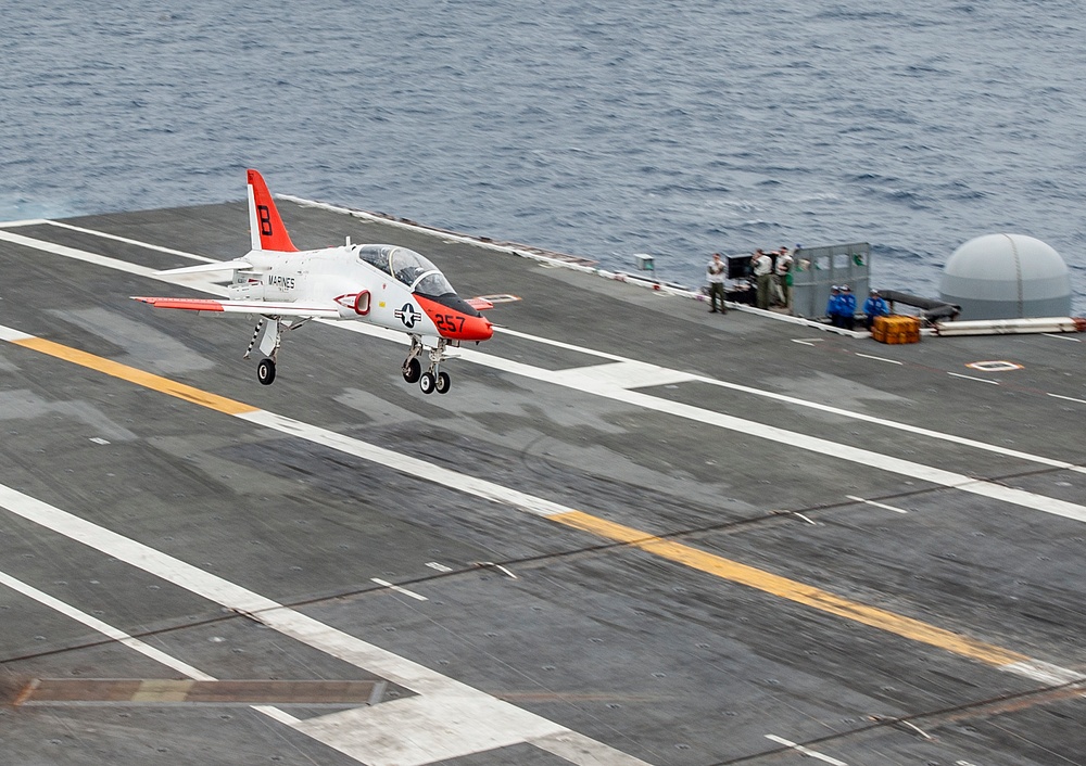 GHWB T-45 Carrier Qualifications