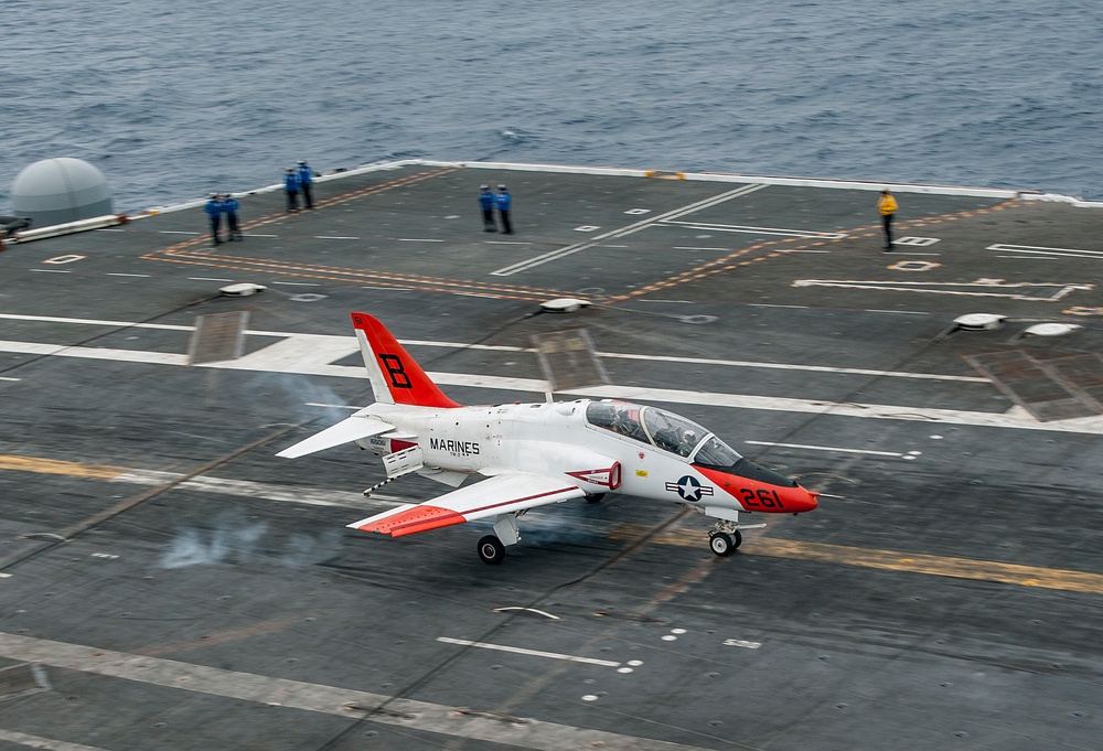 GHWB T-45 Carrier Qualifications