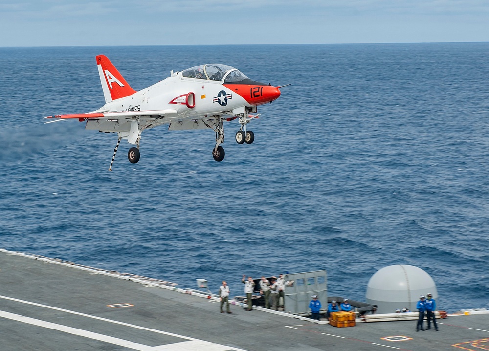 GHWB T-45 Carrier Qualifications