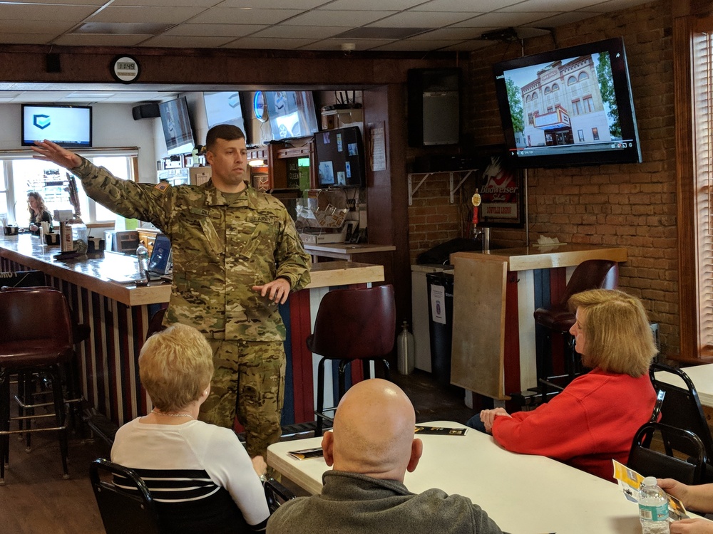 10th CAB commander discusses upcoming aviation exercise with community members