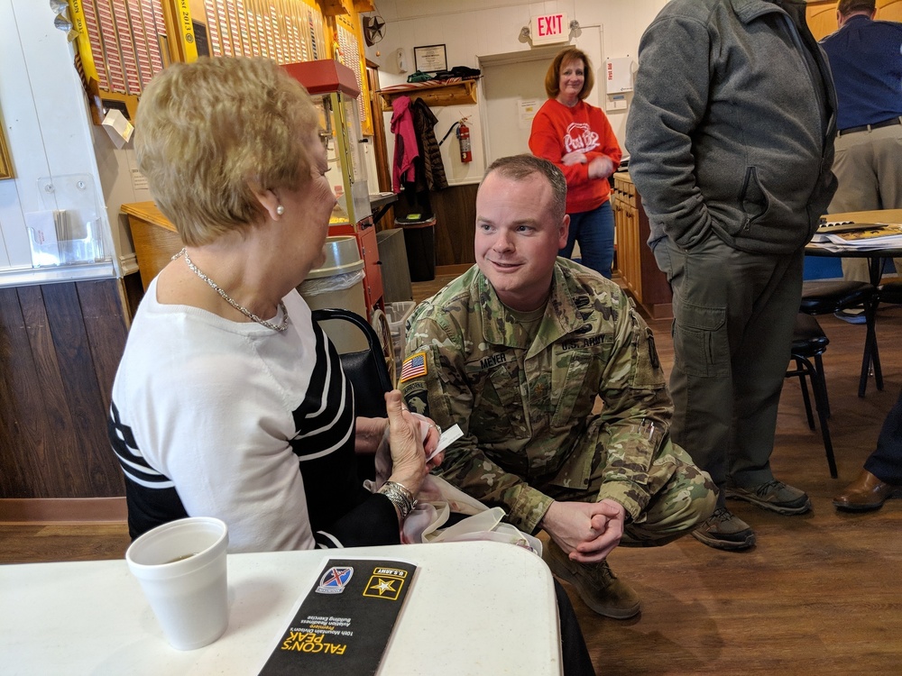 10th CAB commander discusses upcoming aviation exercise with community members