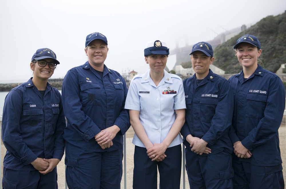 San Francisco Coast Guard member becomes 4th active female surfman