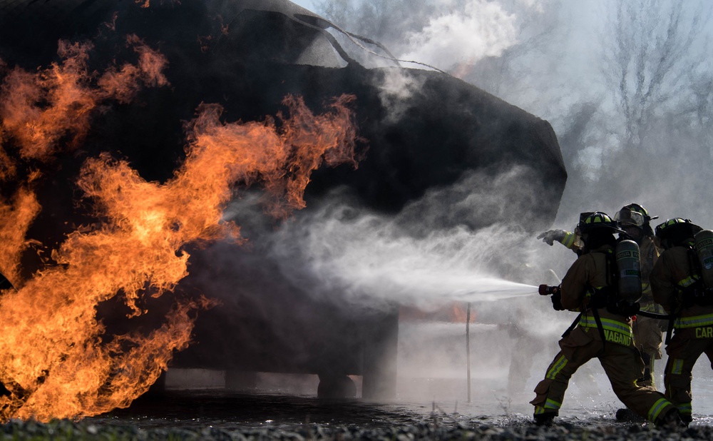 Teaming up, fighting fires