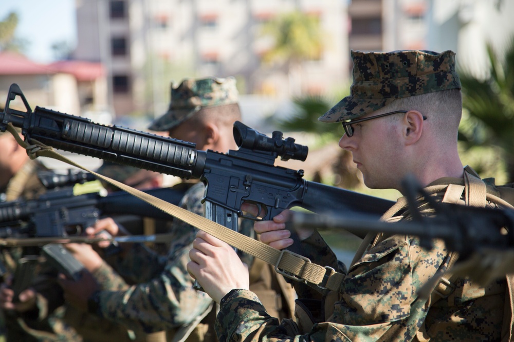 SES Bn Marines conduct marksmanship training