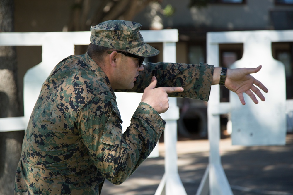 SES Bn Marines conduct marksmanship training