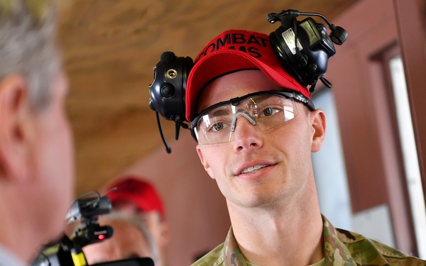 Sen. John Hoeven visits Minot Air Force Base