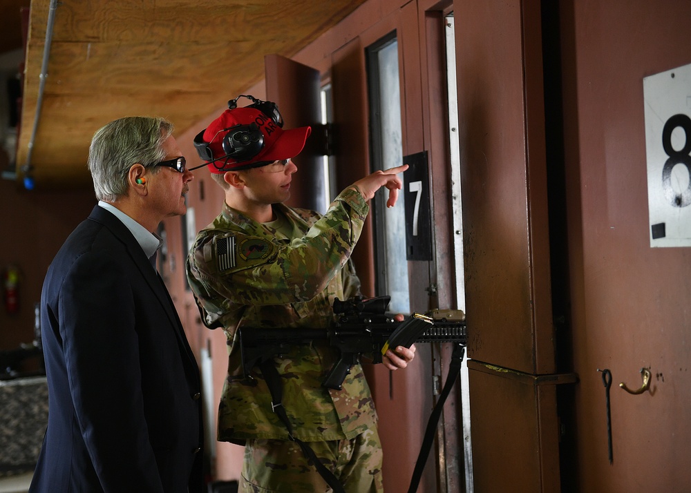 Sen. John Hoeven visits Minot Air Force Base