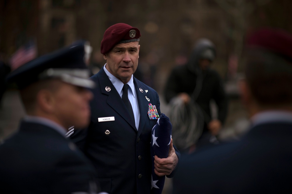 106th Rescue Wing, New York Air National Guard Pilot Honored