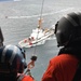 USCGC Anacapa, Air Station Sitka crew members conduct hoist training, Chatham Strait, AK