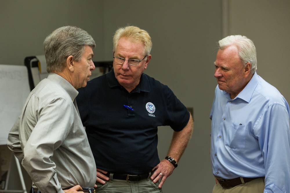 Senator James Blunt Visits Joint Field Office (JFO) in Puerto Rico