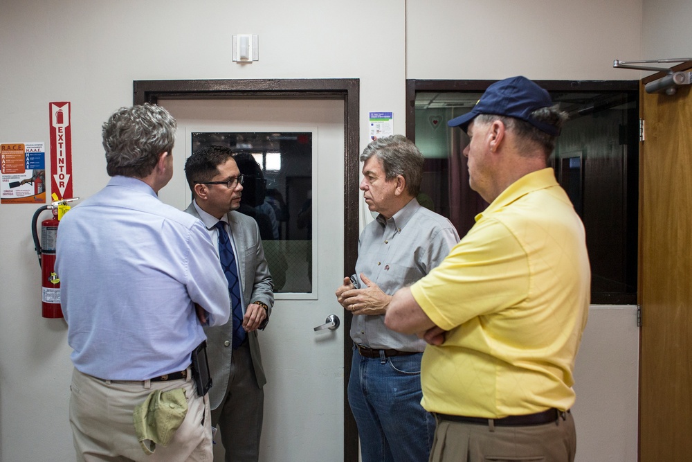 Members Of Congress Visit Metropolitan Hospital In Utuado