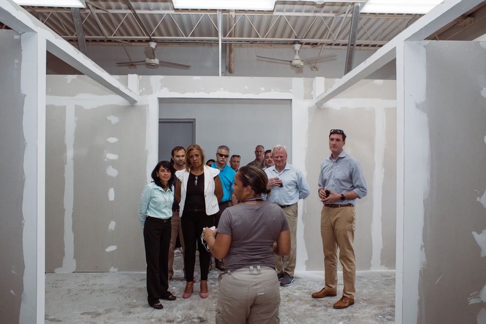 Temporary Shelter Under Construction For Vieques Survivors