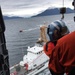 USCGC Anacapa, Air Station Sitka crew members conduct hoist training, Chatham Strait, AK