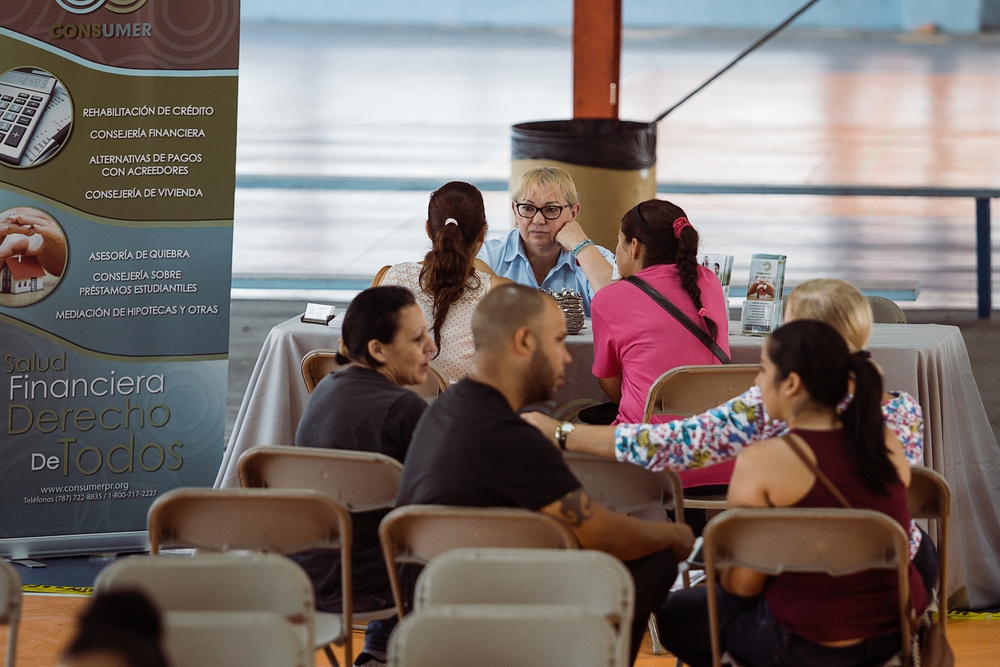 Survivors Receive Assistance At Recovery Resource Fair In Fajardo