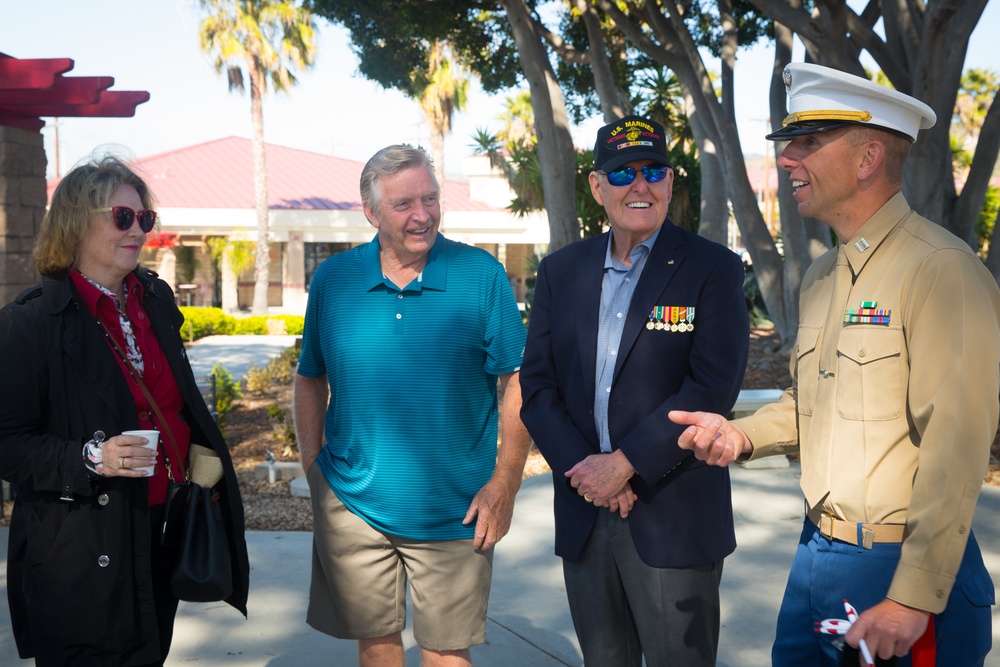 5th Marines Vietnam War Memorial Arrival