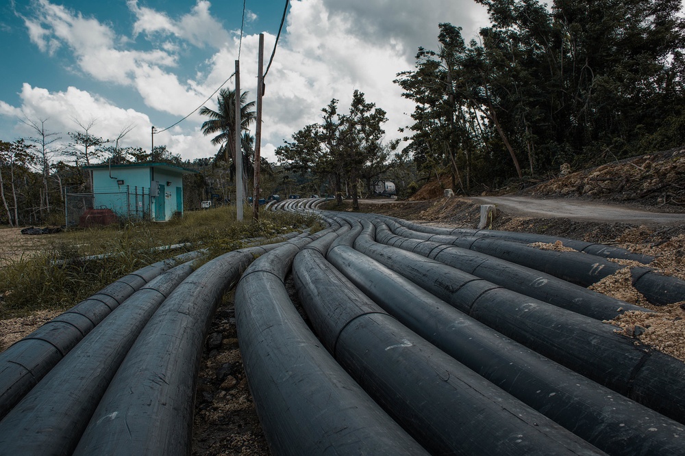 Water Pipe System to Restore Services in Guajataca Lake Dam