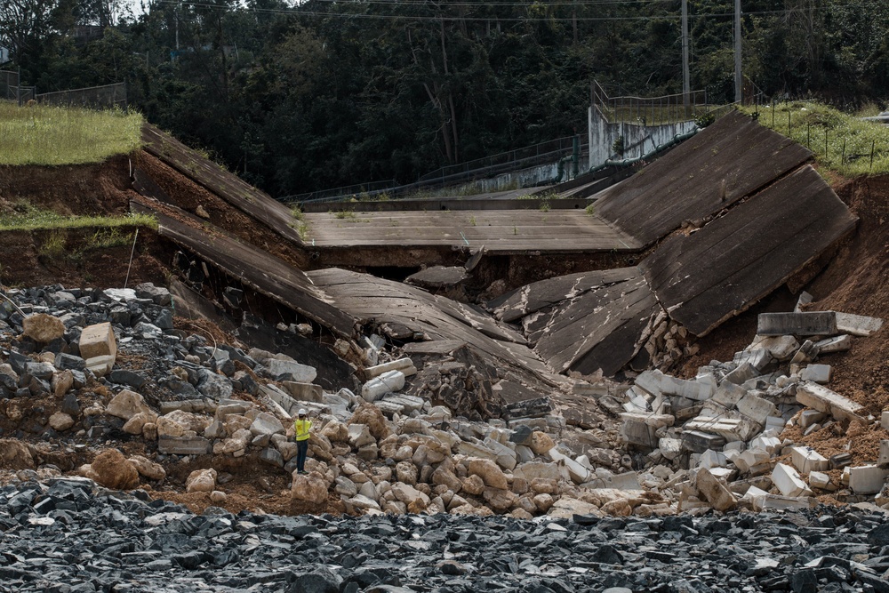 Guajataca Dam After Hurricane María