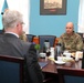 1ID general meets with local mayor