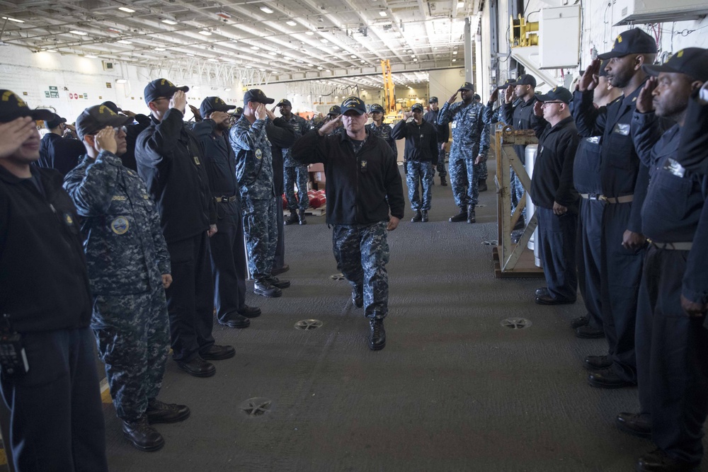 CVN 78 CPO Farewells