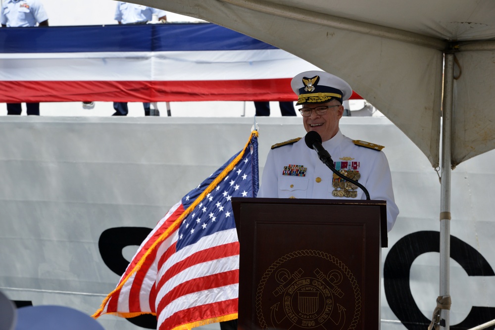 Coast Guard Cutter Sherman is decommissioned following nearly 50 years of meritorious service