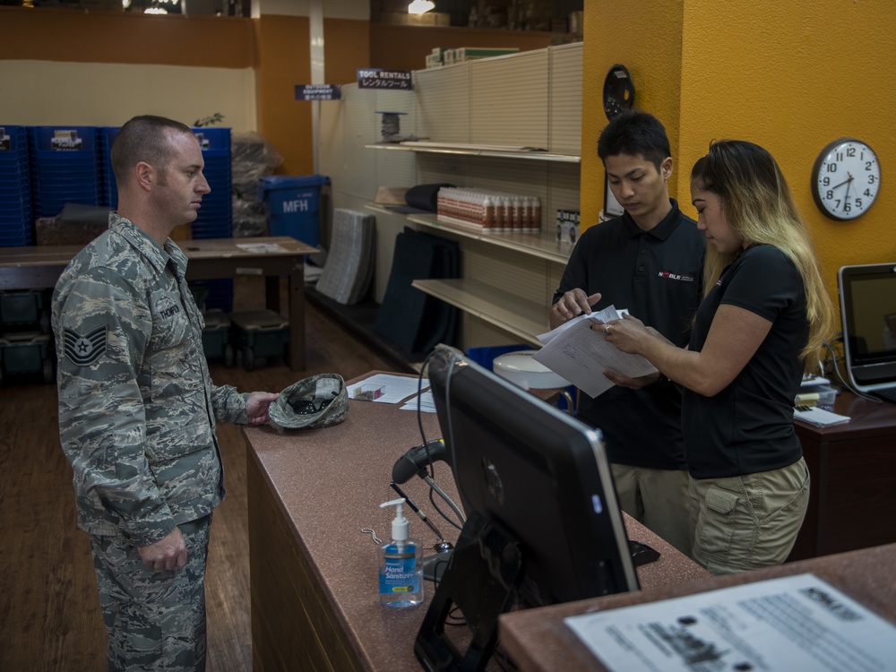 Eagle Hardware helps base residents care for nest