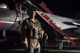 Soaring high: Red Tail WSO, mentor reaches 4,000 flying hours