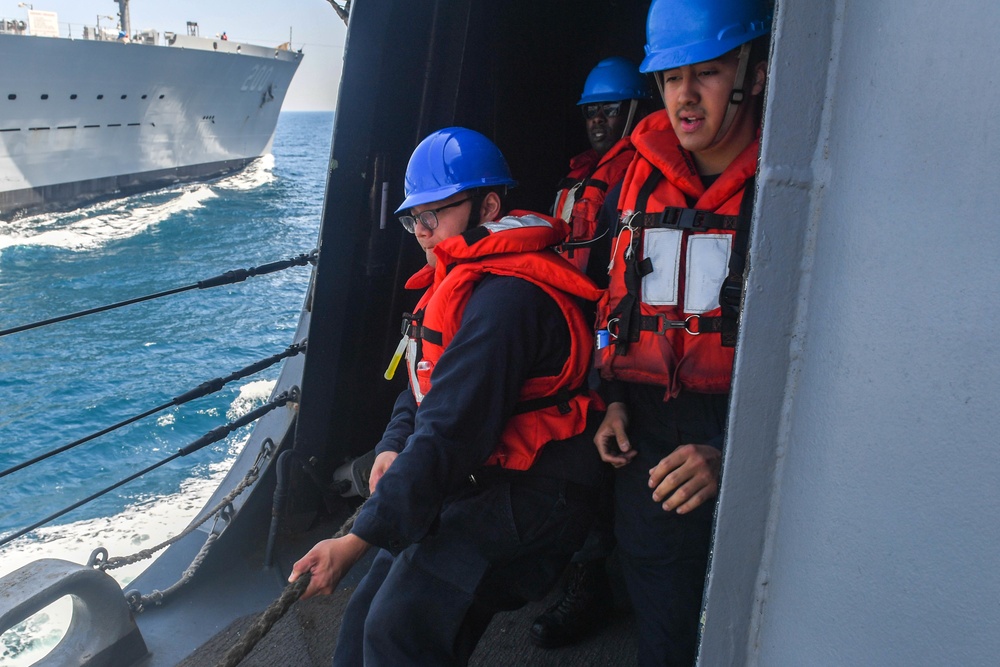 USS Halsey deployment