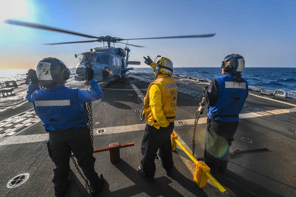 USS Halsey deployment