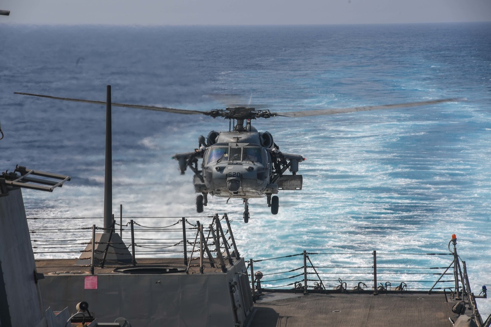 USS Halsey deployment