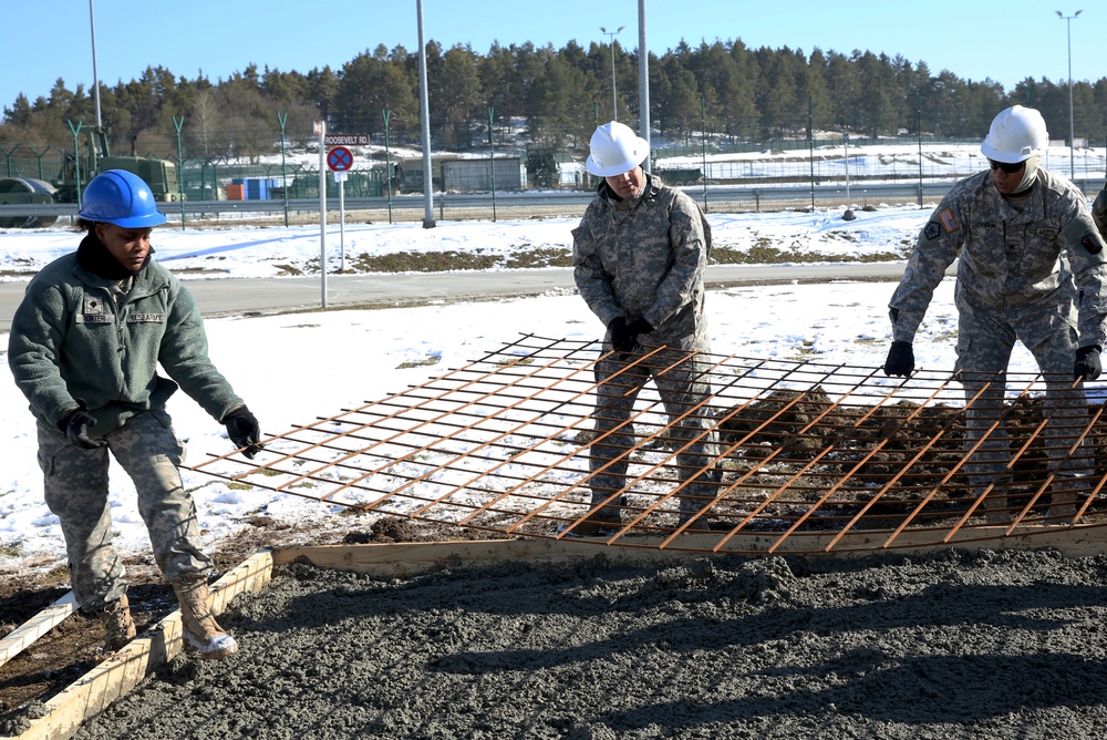 Army National Guard construction in Germany