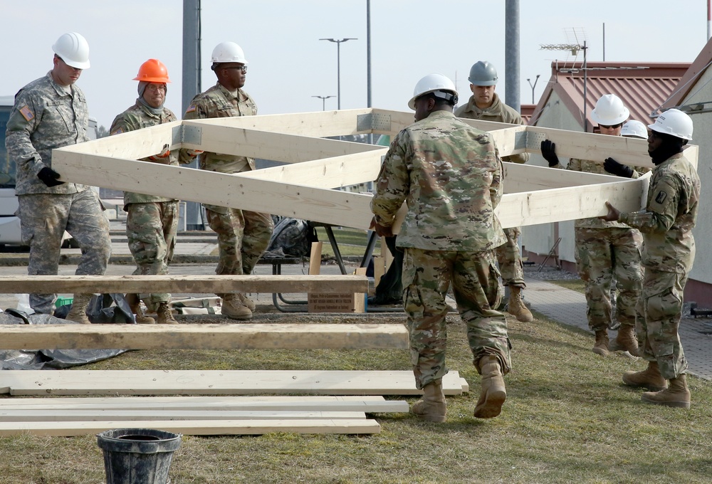 Army National Guard construction in Germany