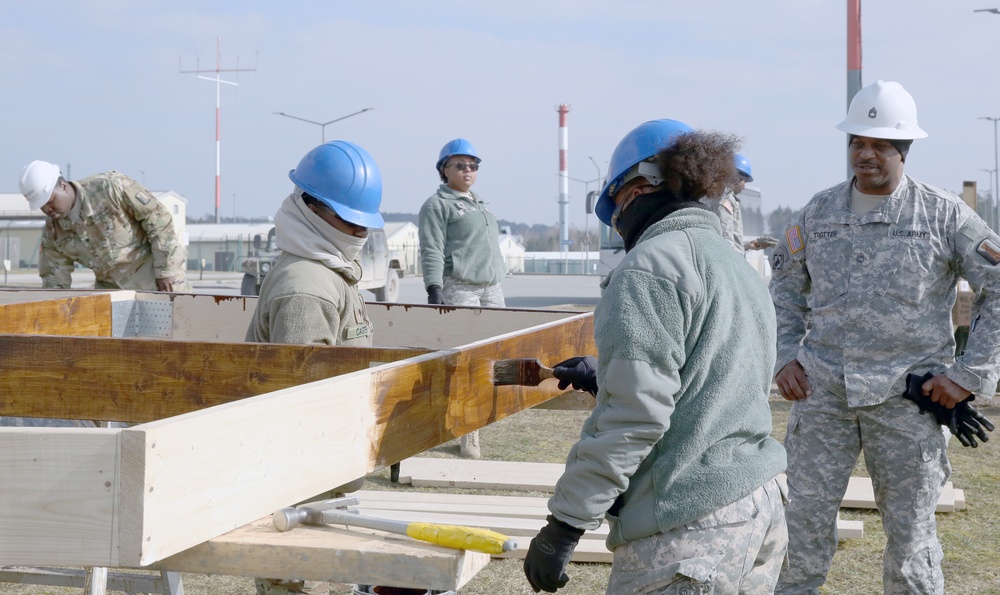 Army National Guard construction in Germany