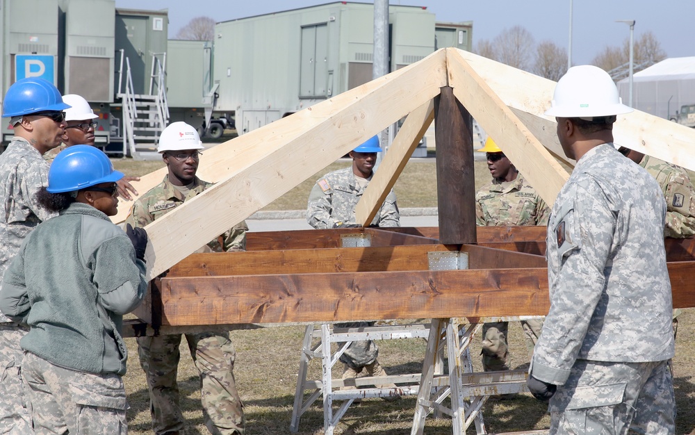 Army National Guard construction in Germany