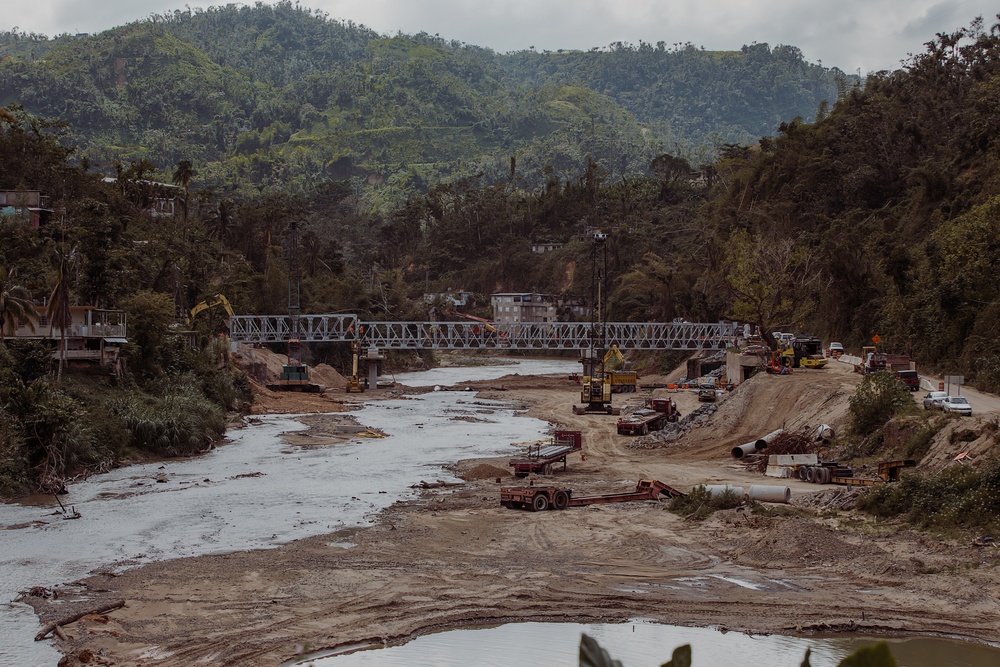 Last Phase Of Rebuilding In Rio Abajo Bridge
