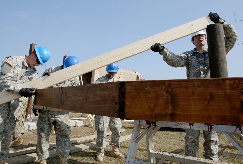 Army National Guard construction in Germany