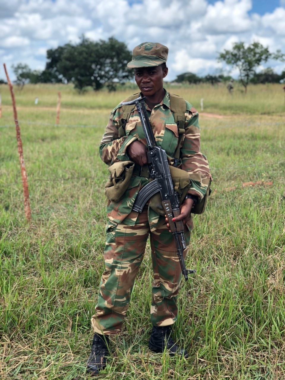 Zambian female engagement team